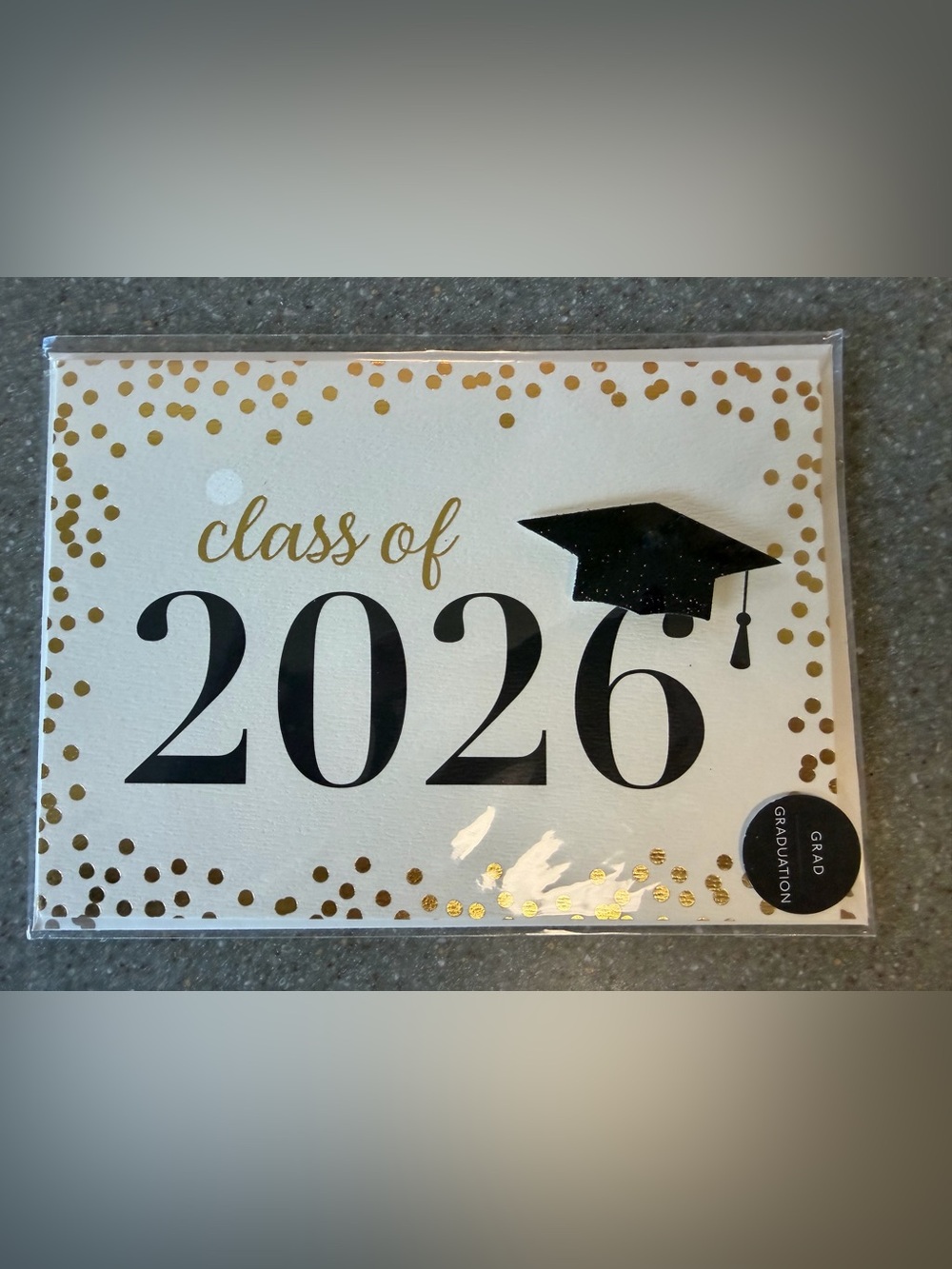 NEW Graduation Card - Class of 2026 - Free with purchase